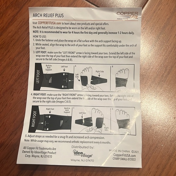 Copper fit Arch Relief Plus - Picture 5 of 7